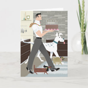 Papa Cake verjaardagskaart Kaart