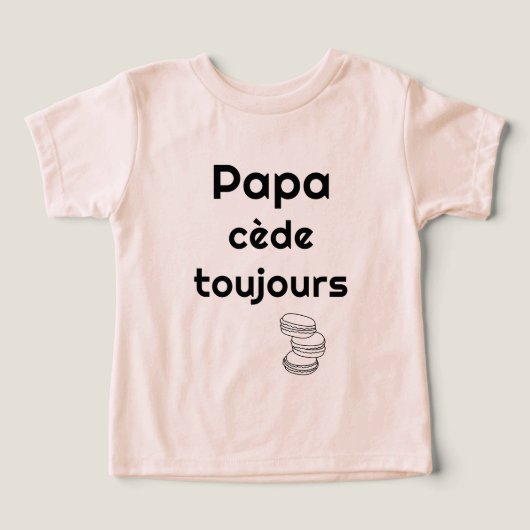 Papa cède toujours (Design voorkant)