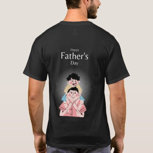 Papa: CEO van het gezin T-shirt (Achterkant)