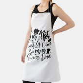 Papa chef citaat  schort (Insitu)