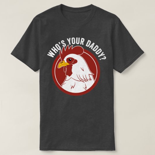 Papa Chicken Dad Farmer Funny Chicken Lover T-shirt (Design voorkant)