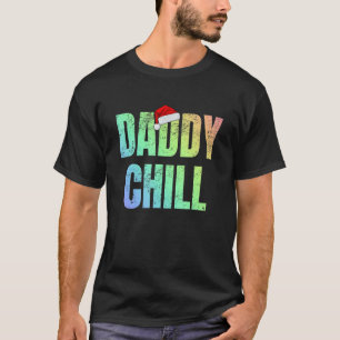 Papa Chill Funny Viral Tik Trending Meme Distress T-shirt