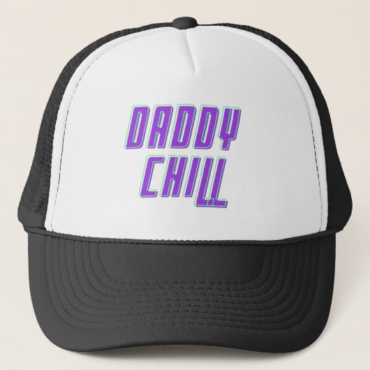 Papa Chill - Pappa Trucker Hat Trucker Pet (Voorkant)