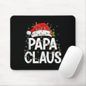 Papa Claus Christmas Lights Matching Family Santa  Muismat (Met muis)