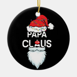 Papa Claus Clown kerstkerstkerstkerstkerstkerstker Keramisch Ornament