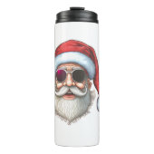 Papa Claus Coffee Mok Hip Flask (Voorkant)