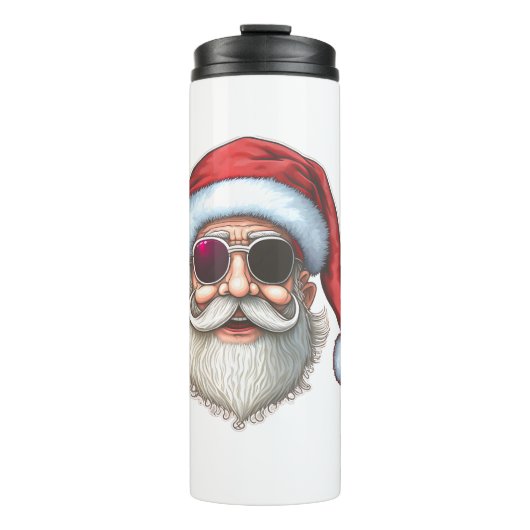 Papa Claus Coffee Mok Hip Flask (Voorkant)