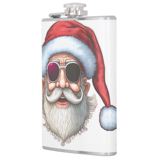 Papa Claus Coffee Mok Hip Flask Heupfles (Links)