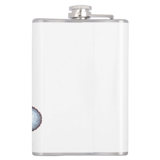 Papa Claus Coffee Mok Hip Flask Heupfles (Achterkant)