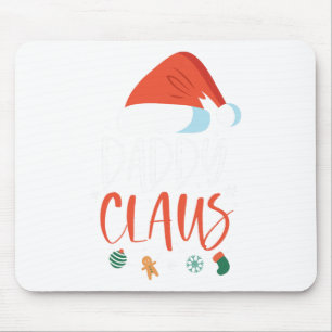 Papa Claus Grappig Familie Kerstmis Koppels Santa Muismat
