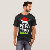 Papa Claus Kerstcadeaus T-shirt (Voorkant volledig)