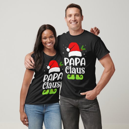 Papa Claus Kerstcadeaus T-shirt (Unisex)