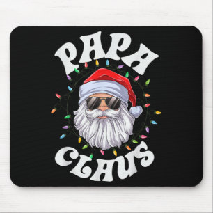 Papa Claus Kerstman Kerst Vader Familie Matching P Muismat