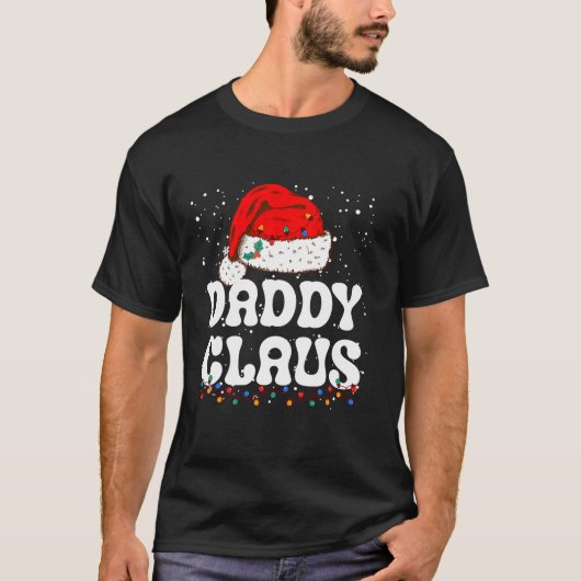 Papa Claus kerstman kerstman kerstman kerstman fam T-shirt (Voorkant)