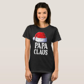 Papa Claus kerstman kerstman kerstman kerstman fam T-shirt (Voorkant volledig)