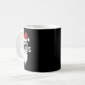 Papa Claus Kerstmis Koffiemok (Voorkant links)