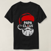 Papa Claus Kerstmis Pajama familie komt overeen me T-shirt (Design voorkant)