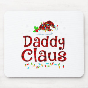 Papa Claus Kerstmis Pajama komt overeen met famili Muismat