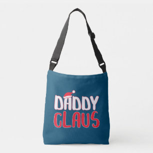 Papa Claus Matching Santa kerstkostuum Crossbody Tas