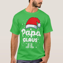 Papa Claus Santa Hat kerstfamilie