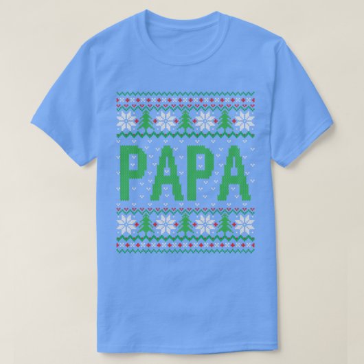 Papa claus t-shirt (Design voorkant)