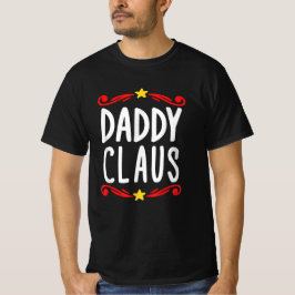 Papa Claus Xmas Santa's Pajama Family Matching T-shirt