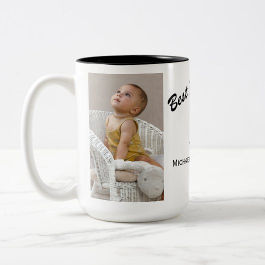 Papa Coffee-Mok Tweekleurige Koffiemok (Links)