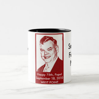 Papa Coffee Mok — zwart