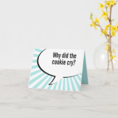 papa cookie joke kaart (Gele Bloem)