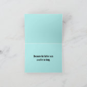 papa cookie joke kaart (Binnen)