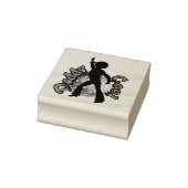Papa Cool Disco Dance Father Day Rubberstempel (Stempel)