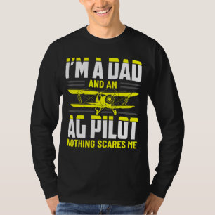 Papa Crop Duster AG Pilot Aerial Application Devic T-shirt