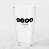 Papa d'amour glas (Voorkant)