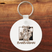 Papa de Barbariaanse Sleutelhanger (Voorkant)