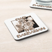 Papa de Barbarian Drankjes Onderzetter (Linkerzijde)