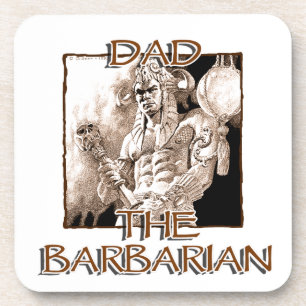 Papa de Barbarian Drankjes Onderzetter