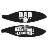 Papa de basketbal legende grappige vaders dag gesc (Panelen)