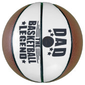 Papa de basketbal legende grappige vaders dag gesc (Verticaal)