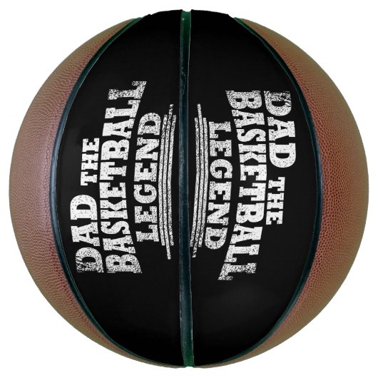 Papa de basketbal legende grappige vaders dag gesc (Verticaal)