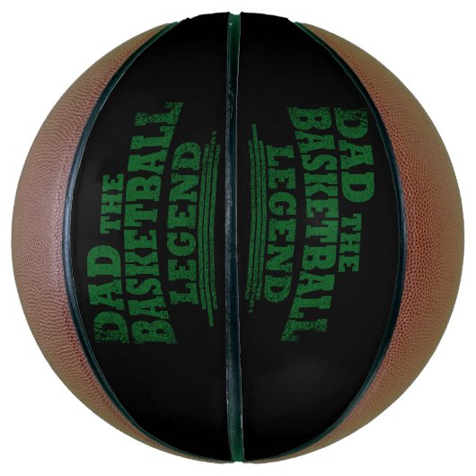 Papa de basketbal legende grappige vaders dag gesc (Verticaal)