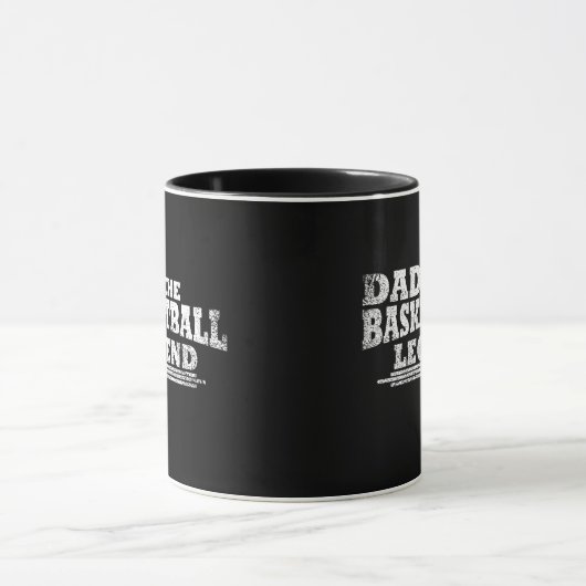 Papa de basketbal legende grappige vaders dag gesc mok (Midden)