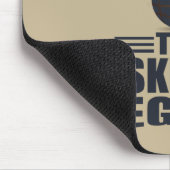 Papa de basketbal legende grappige vaders dag gesc muismat (Hoek)