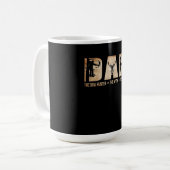 Papa De Bow Hunter Myth Legend Hunting Gift Koffiemok (Voorkant links)