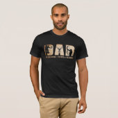 Papa De Bow Hunter Myth Legend Hunting Gift T-shirt (Voorkant volledig)