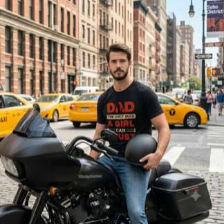 Papa – De enige man waar een meisje op kan vertrou T-shirt