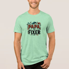 Papa De Fixer T-shirt - Vaderdag Handyman Gift