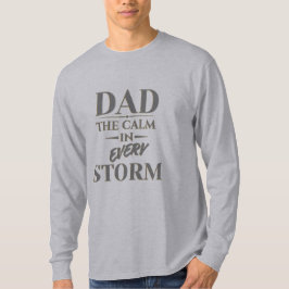 PAPA -  DE KALMTE IN ELKE STORM T-SHIRT