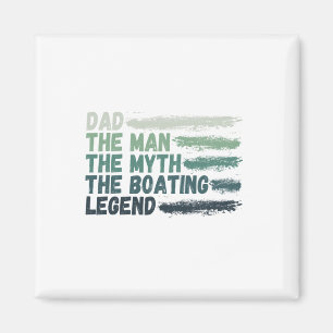 Papa de man de mythe de legendarische bootkapitein magneet