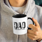 Papa De Man De Mythe De Legende Aangepaste Tekst Mok