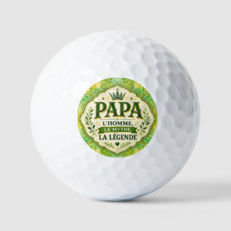 Papa, de man, de mythe, de legende golfballen